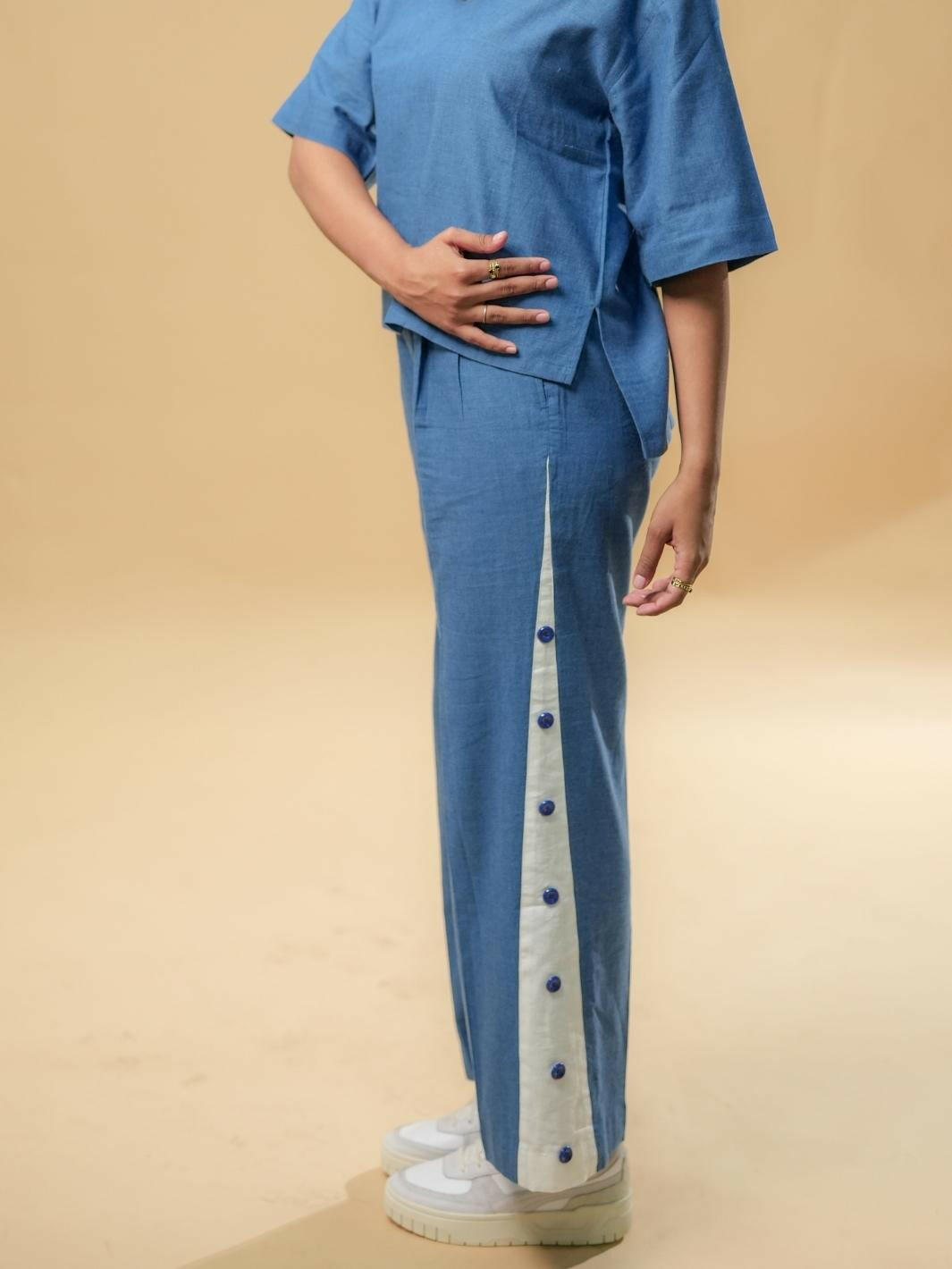 Blue Monday Top Pant Co Ord Set