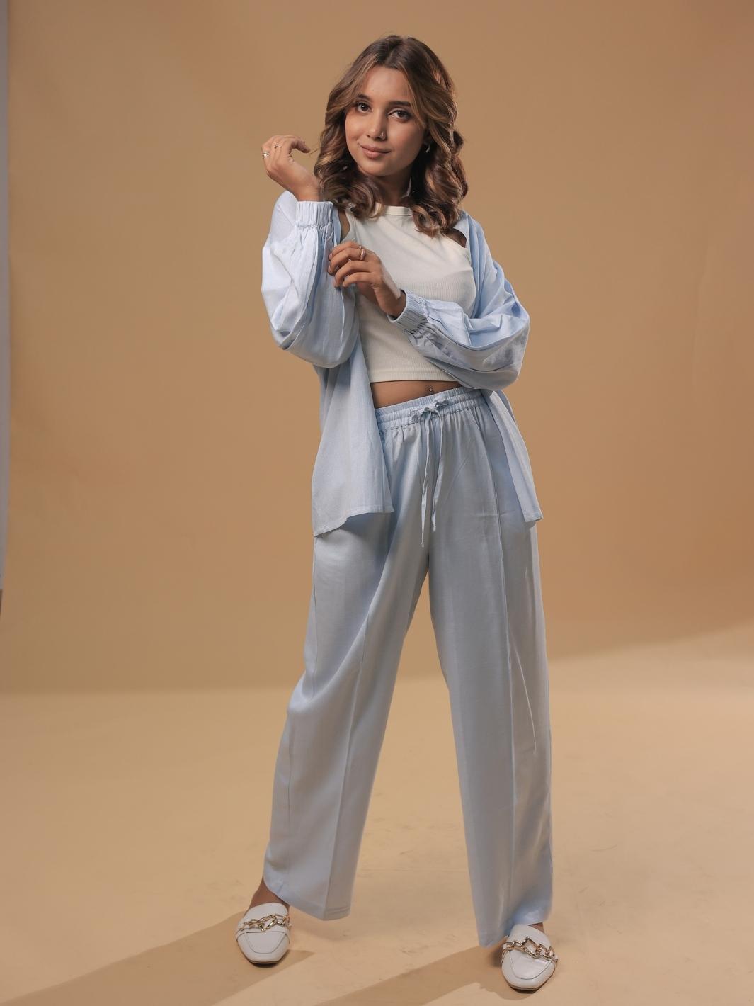 I'm Cold Shrug Pant Co ord Set